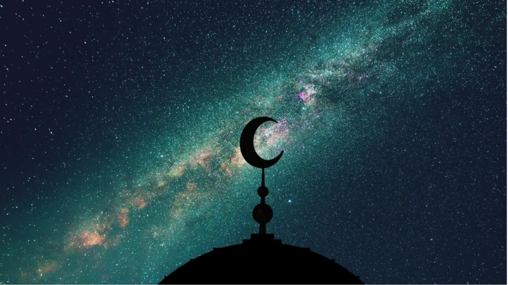 Masjid With Sky Background